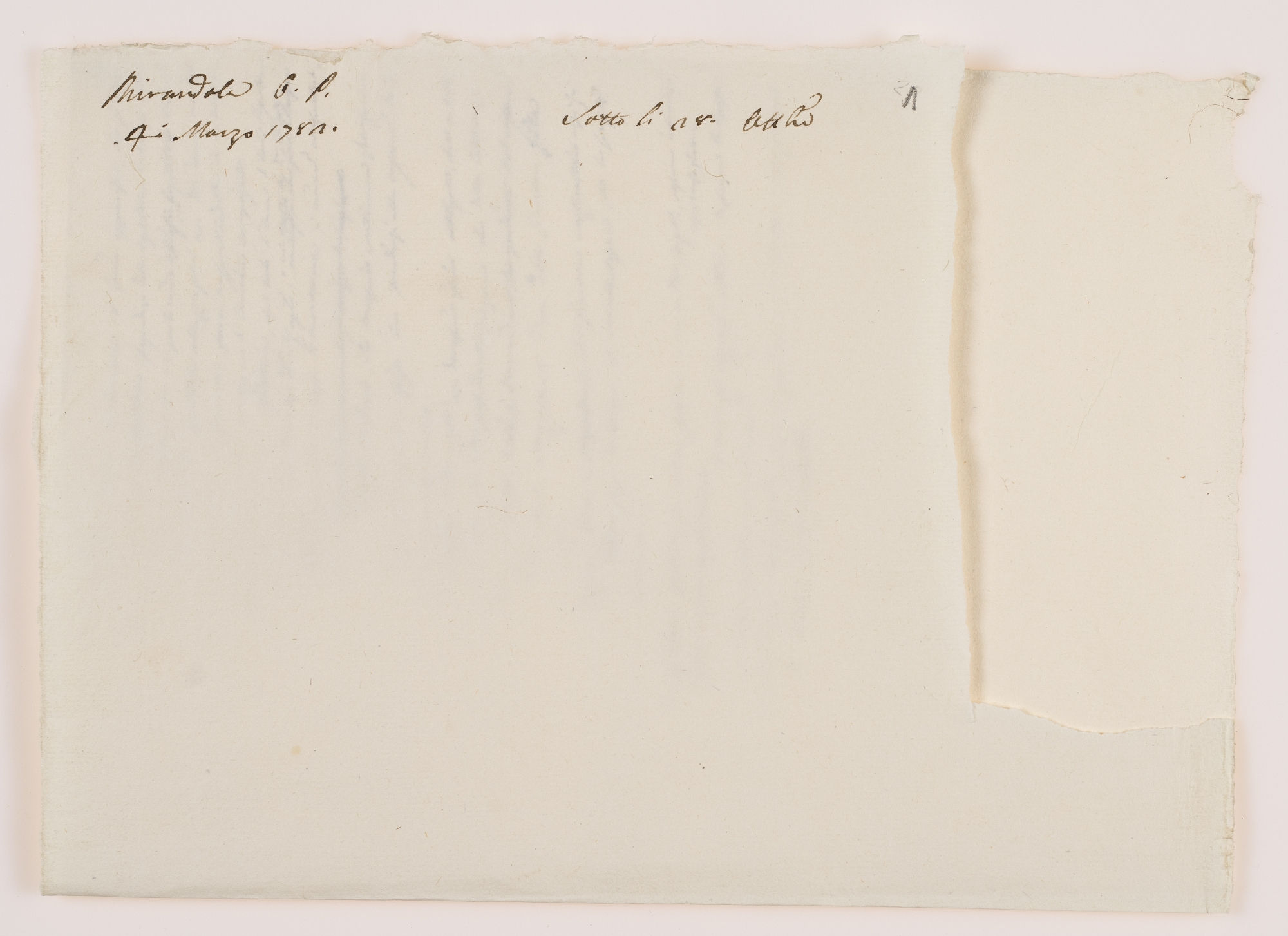 Mirandola O. P. [incipit ]