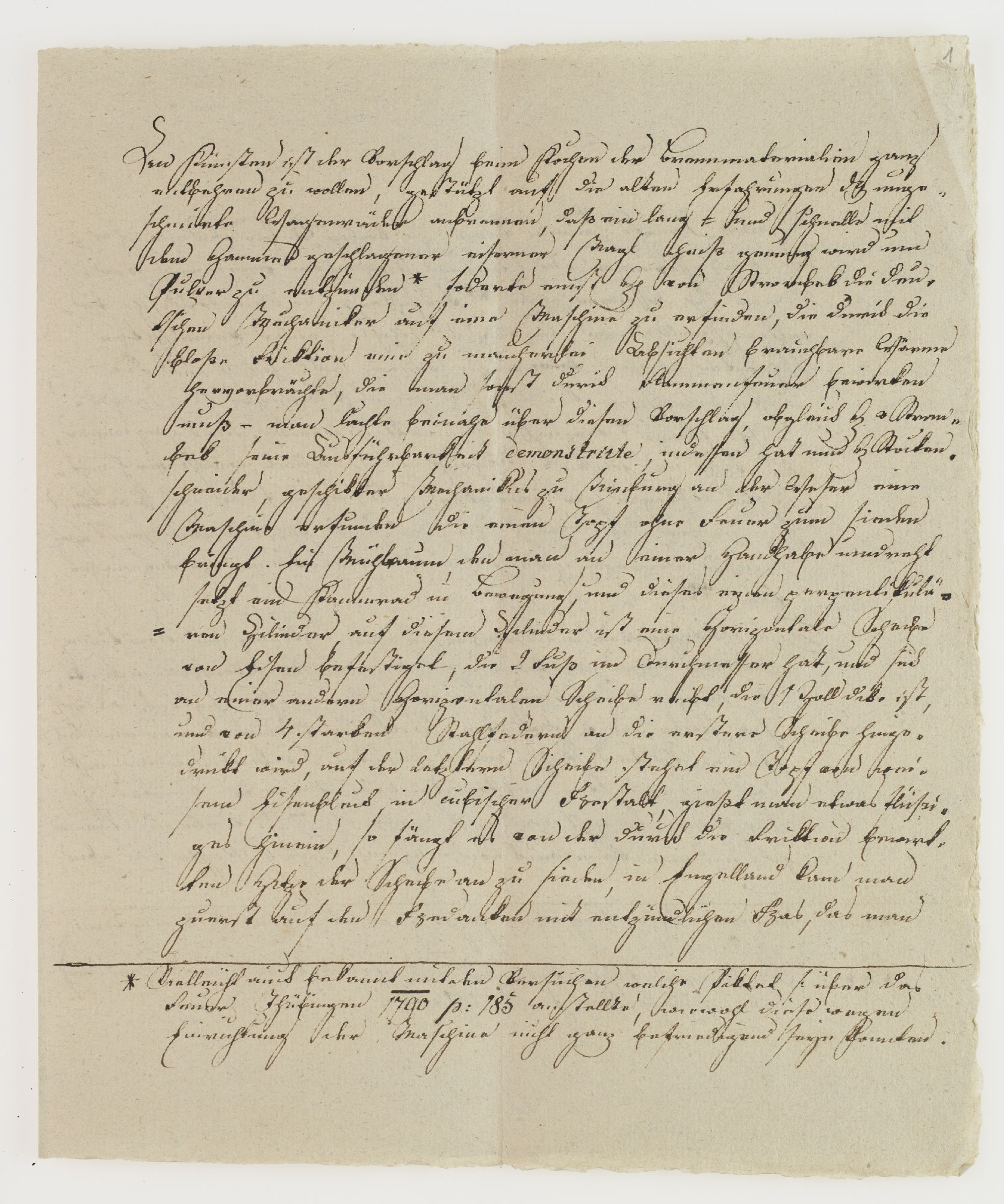 [illegible word] ist der Vorschlag [incipit]