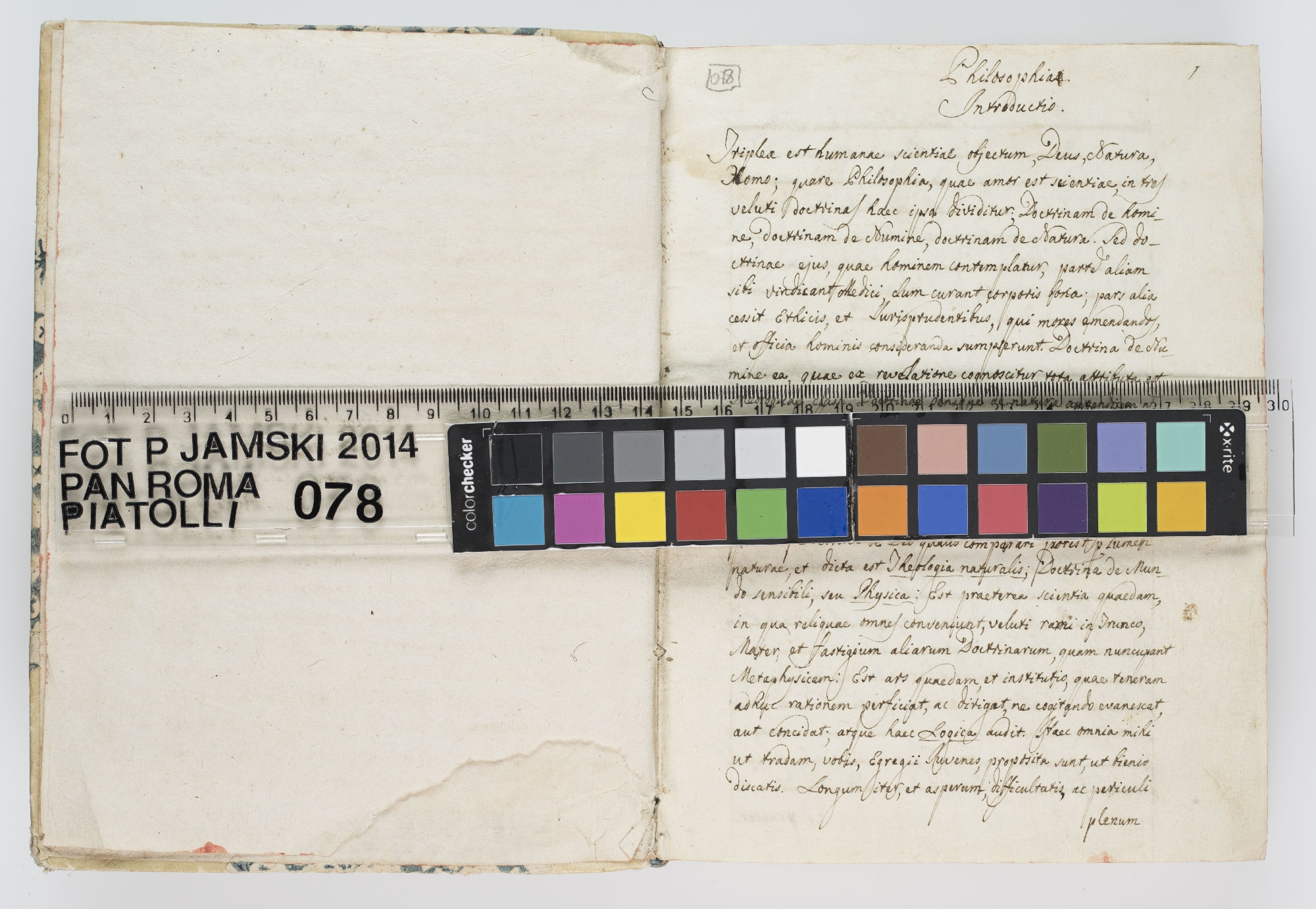 Philosophiae Introductio [title]