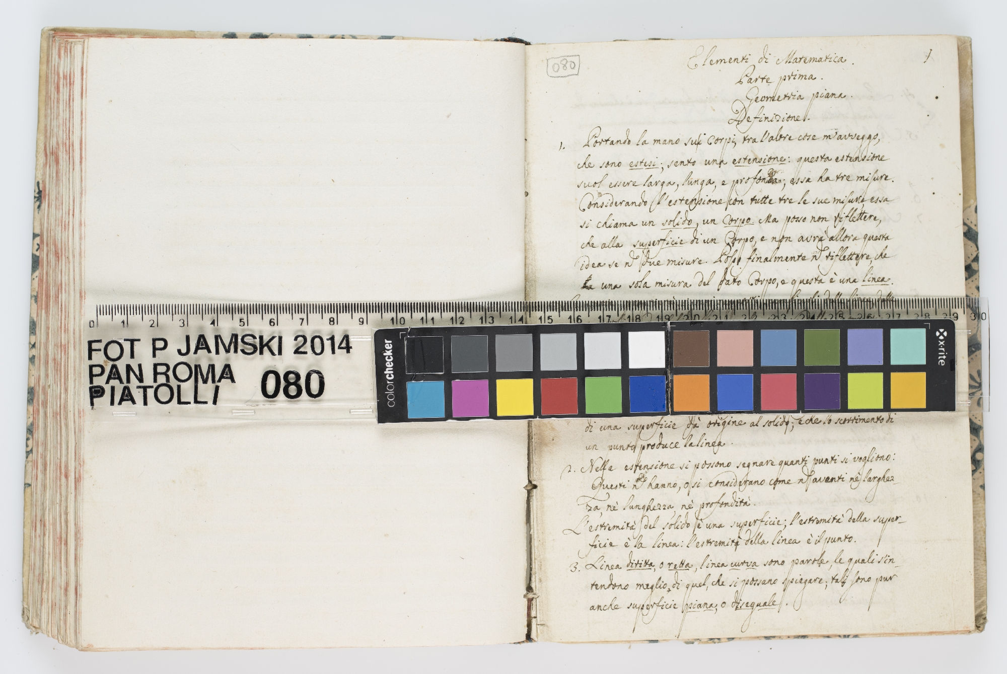 Elementi di Matematica. Parte prima. Geometria piana. [title]