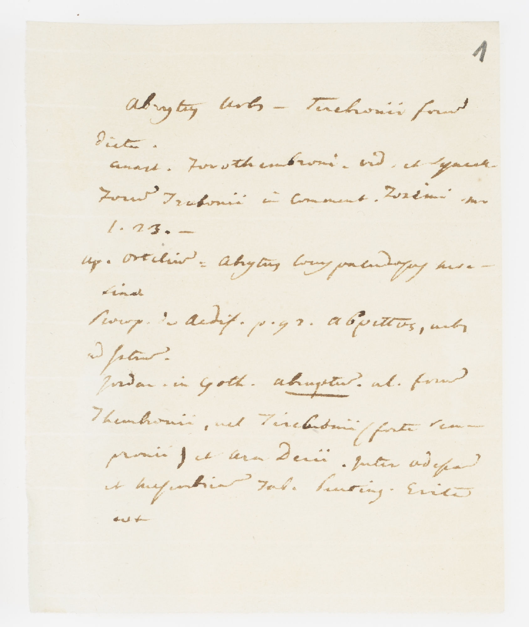 [illegible word] urbs [incipit]