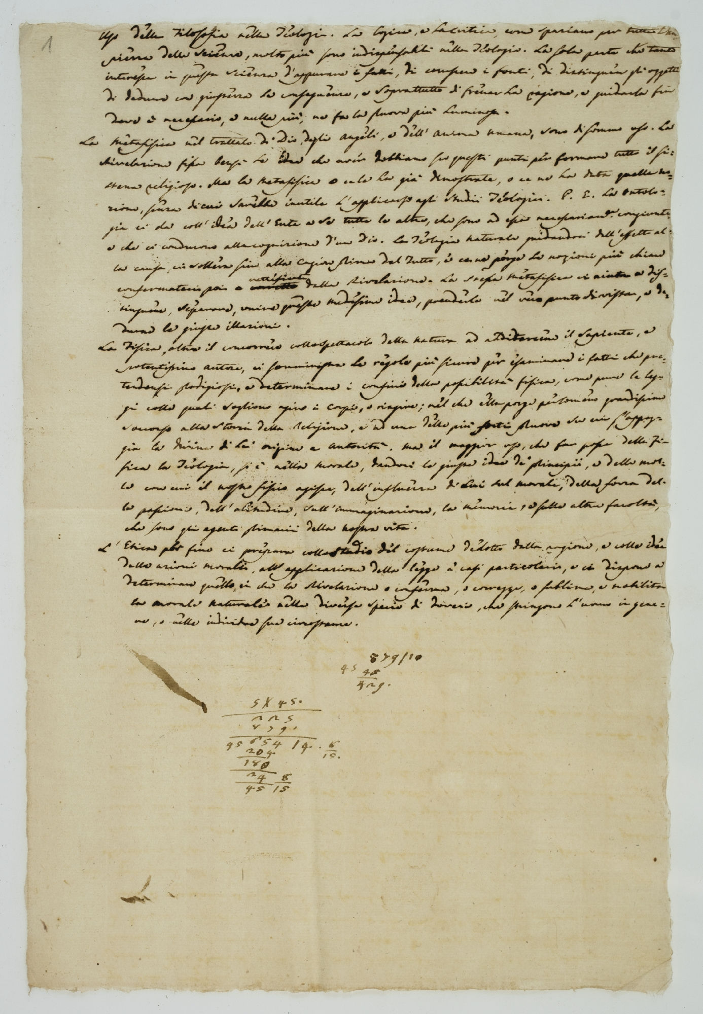 Uso della filosofia nella teologia [incipit]