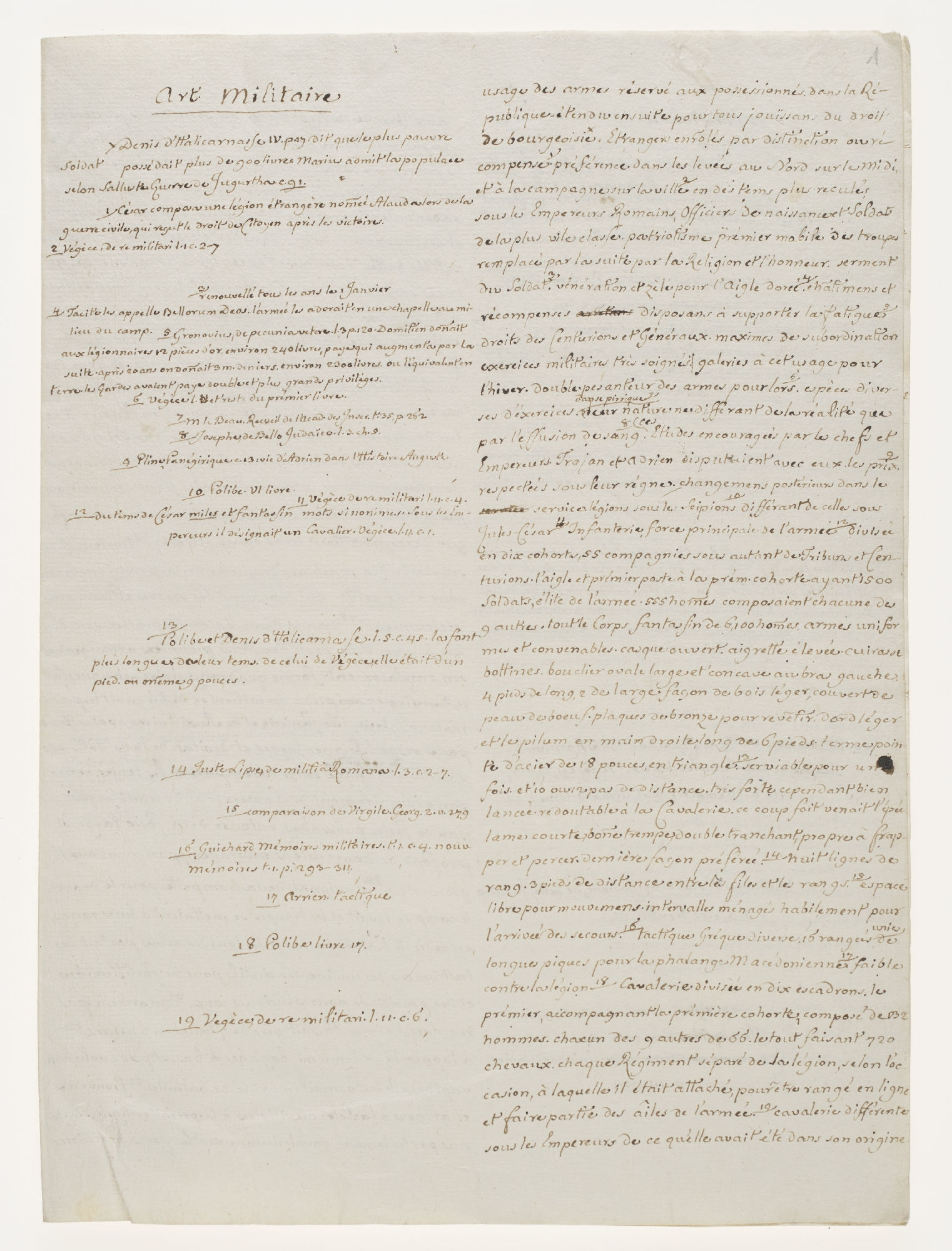 Art Militaire [title]