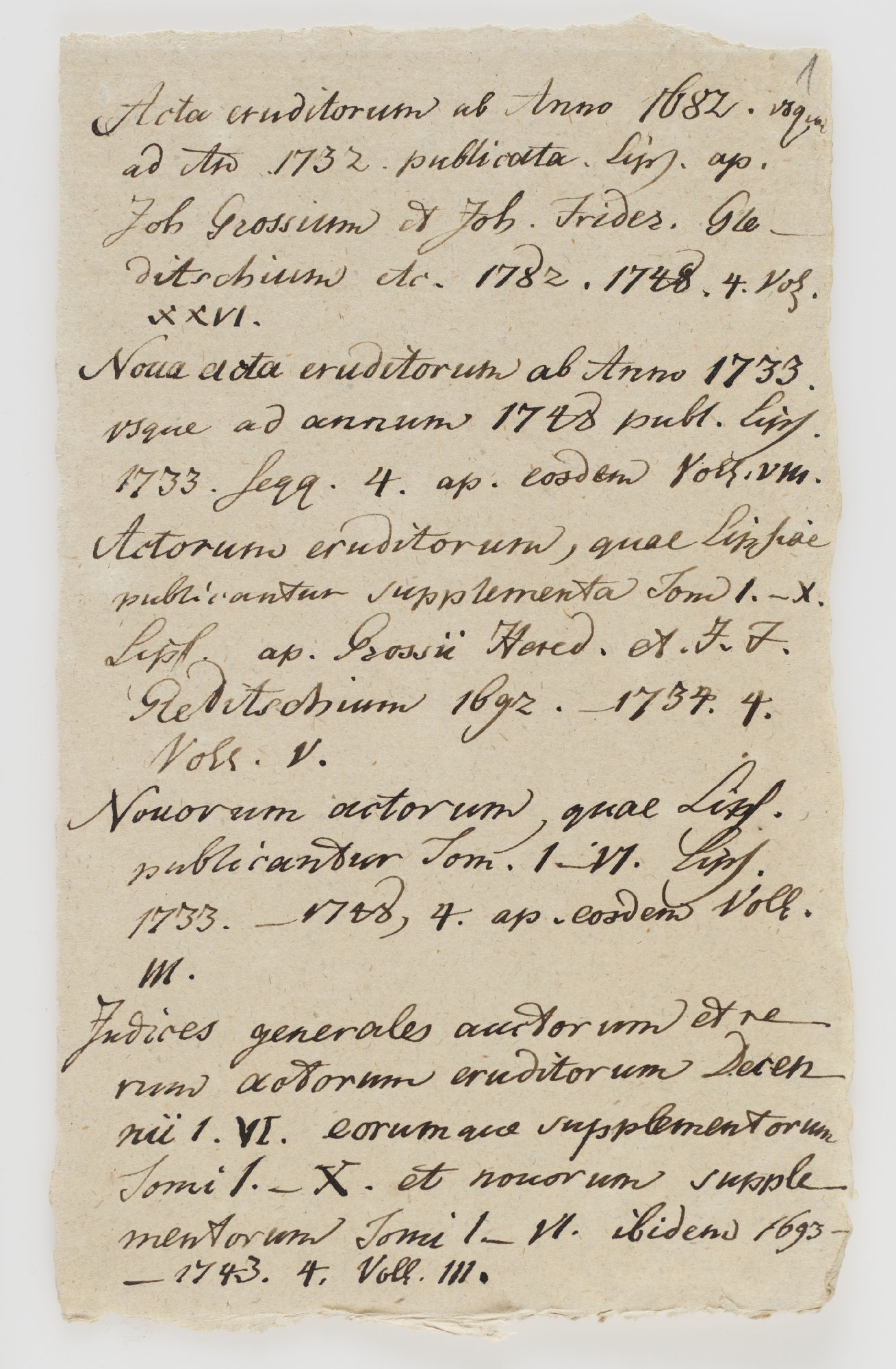 Acta eruditorum ab Anno 1682. usq ad An. 1732 [incipit]