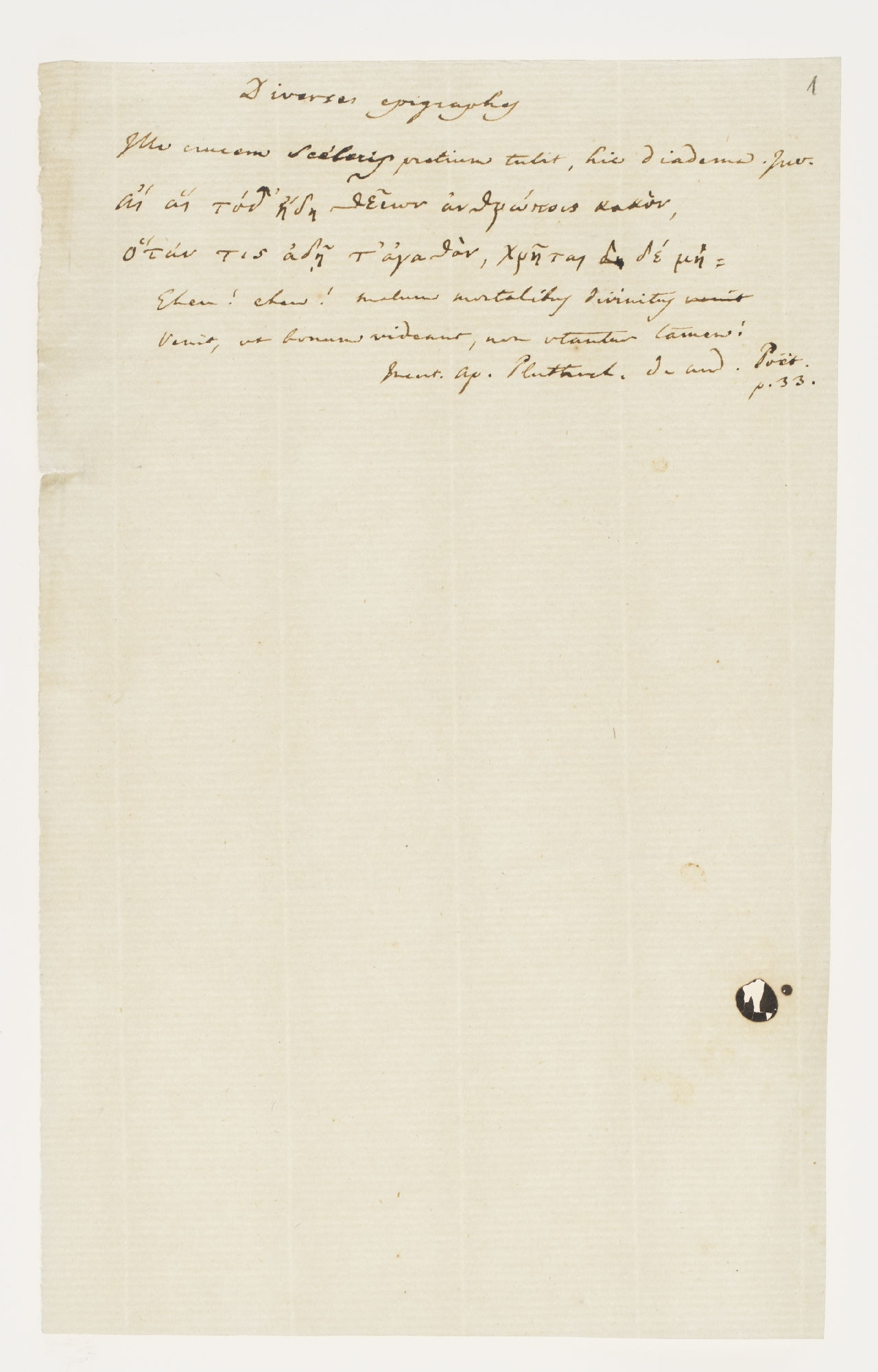 Diverses epigraphes [title]