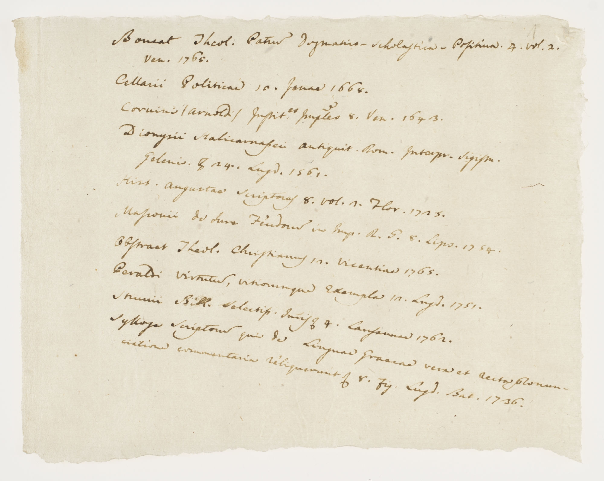 Boneat Theol. [incipit]