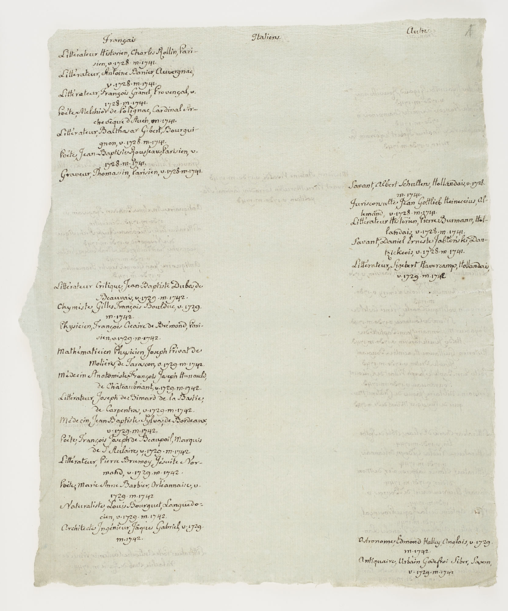 Francais, Italiens, Autres [title]