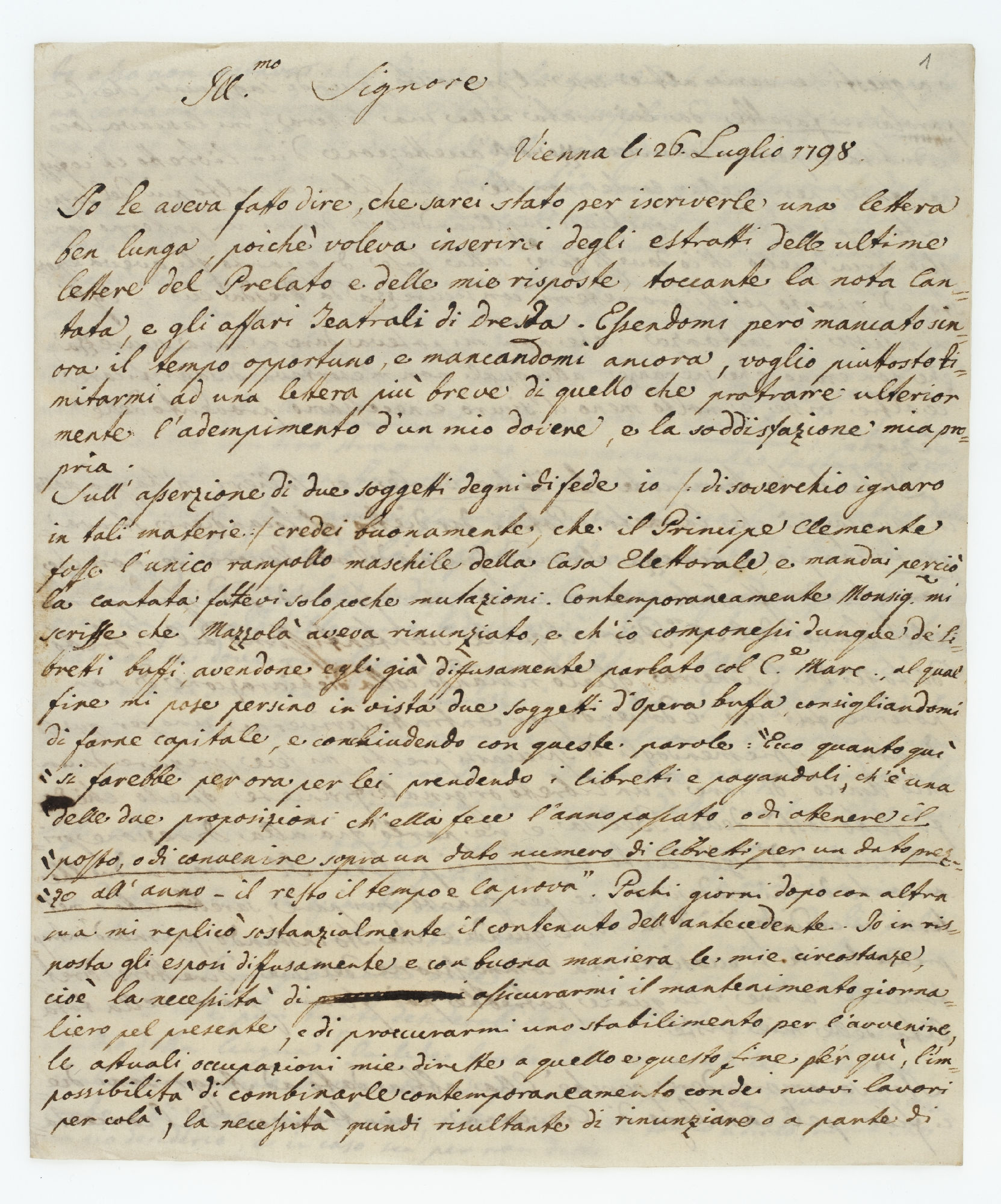 Ill.mo Signore [incipit]
