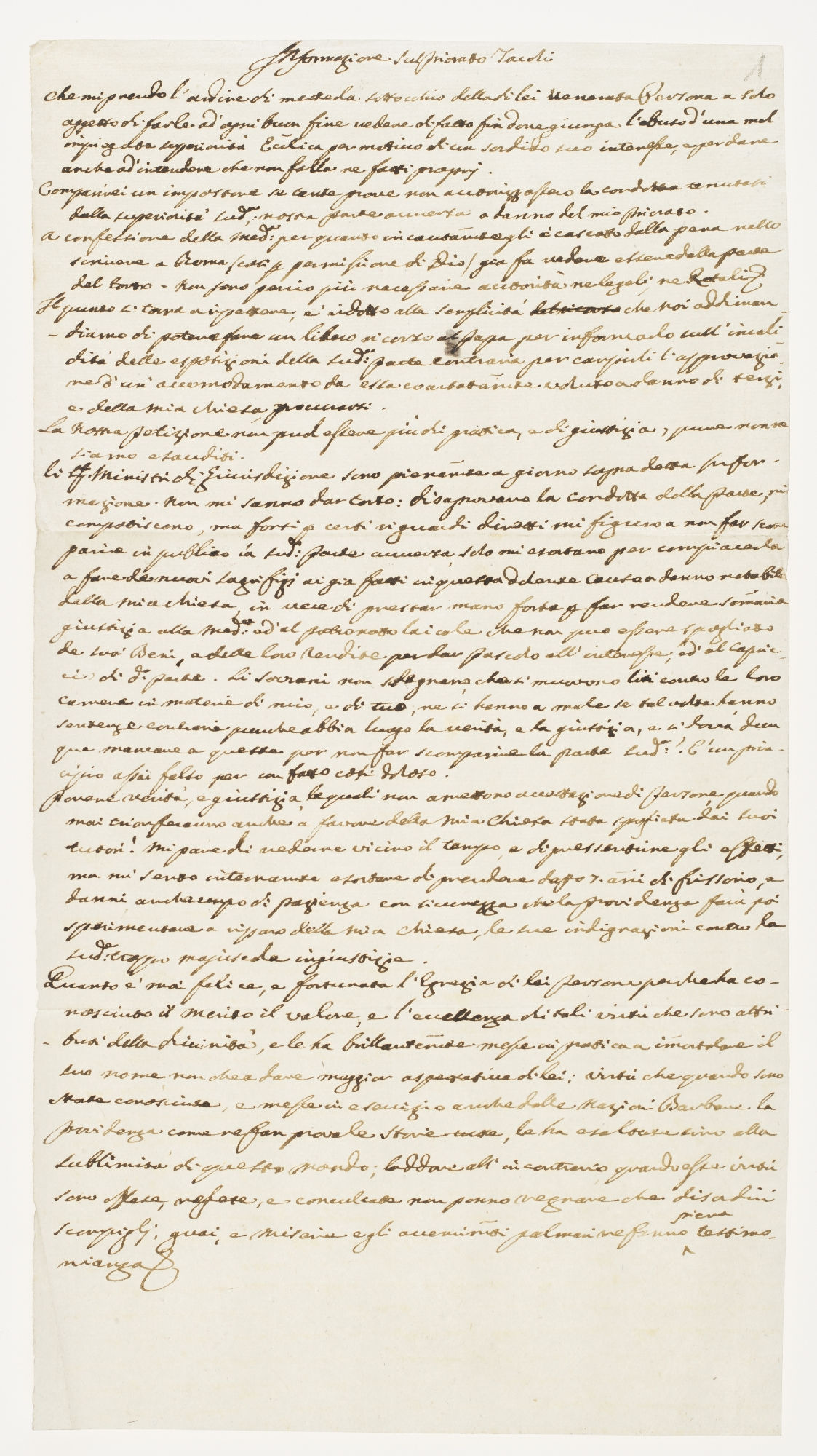 Informazione sul Priorato Tacoli [title]