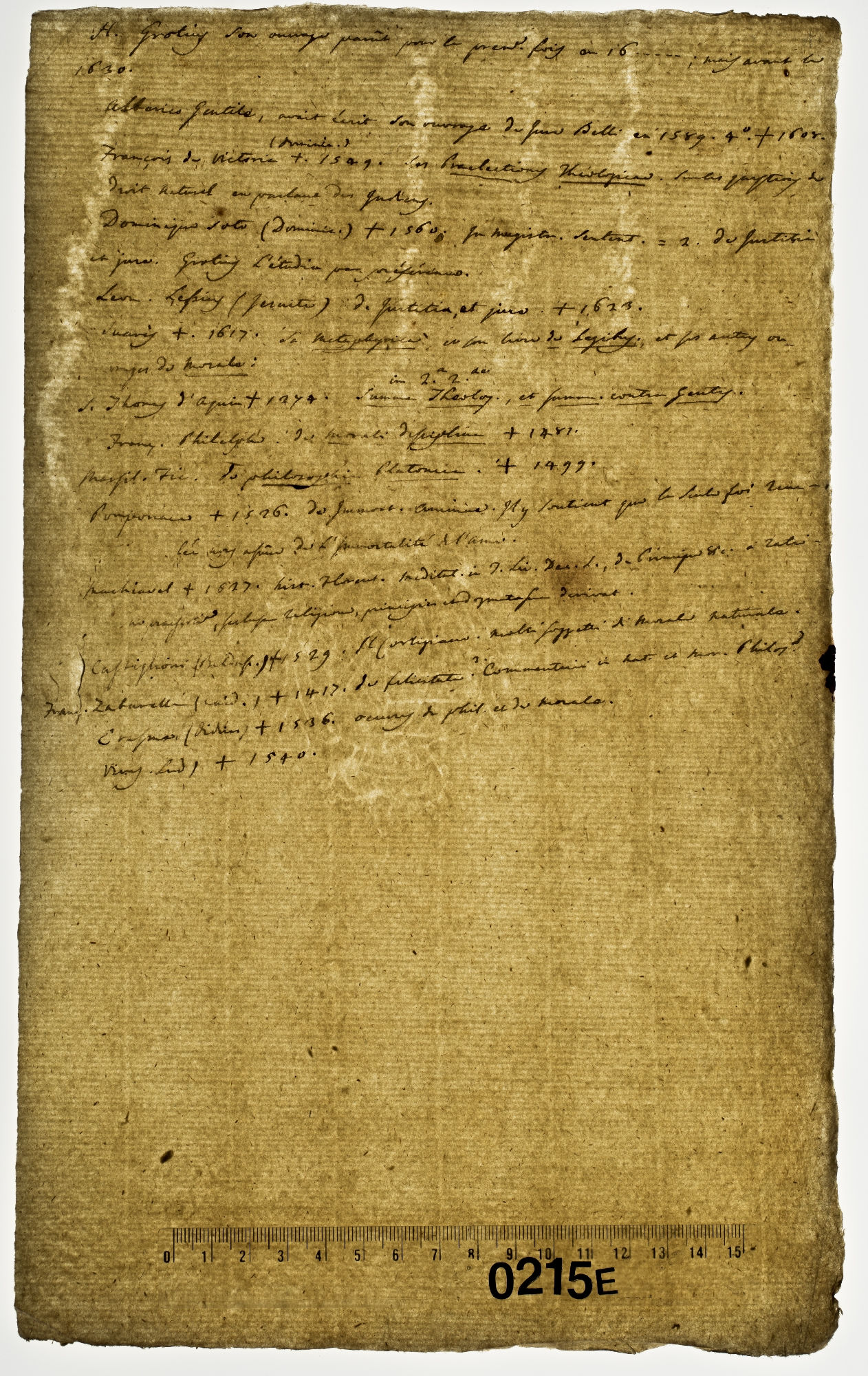 H. Grotius [incipit]
