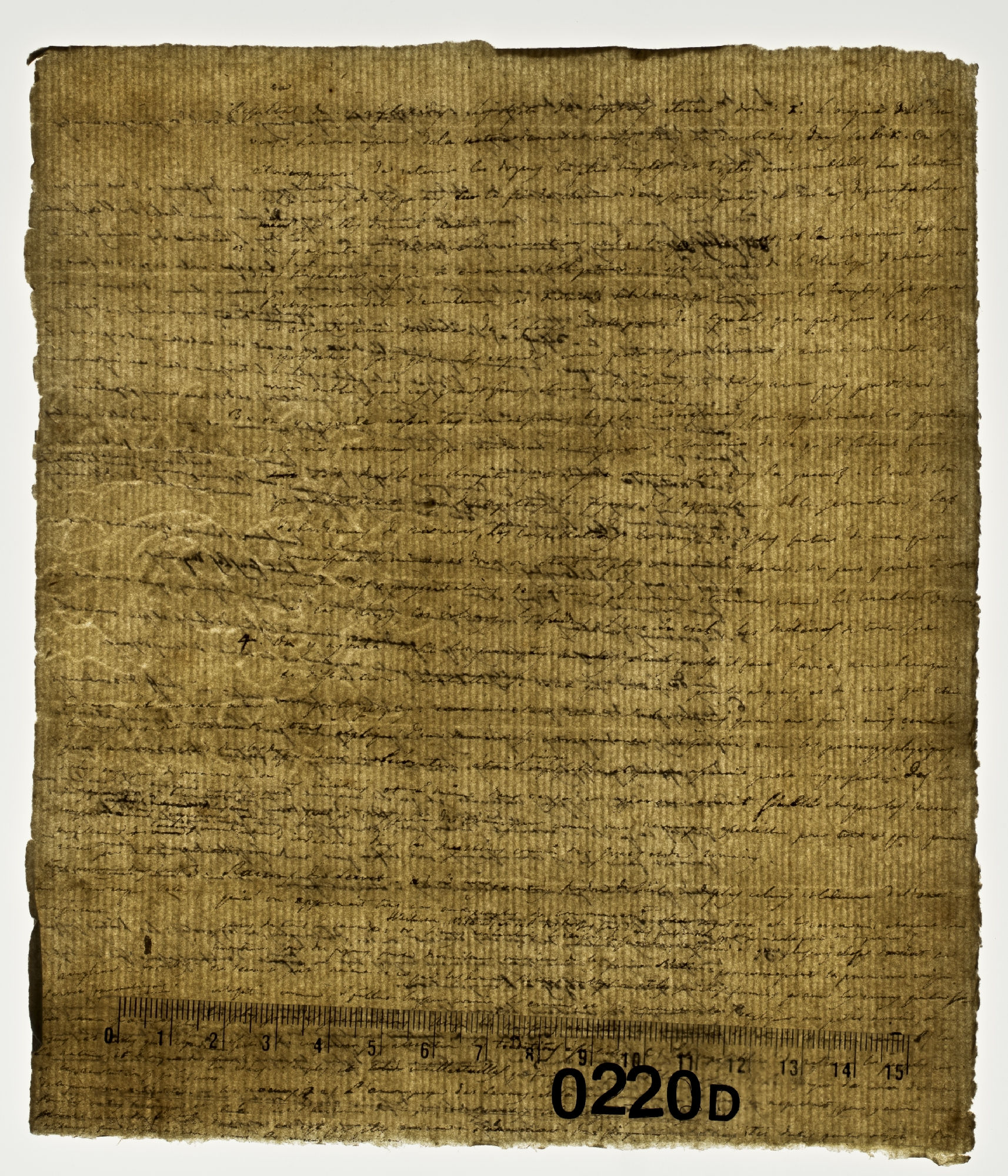 Resultat de ces réflexions [incipit]