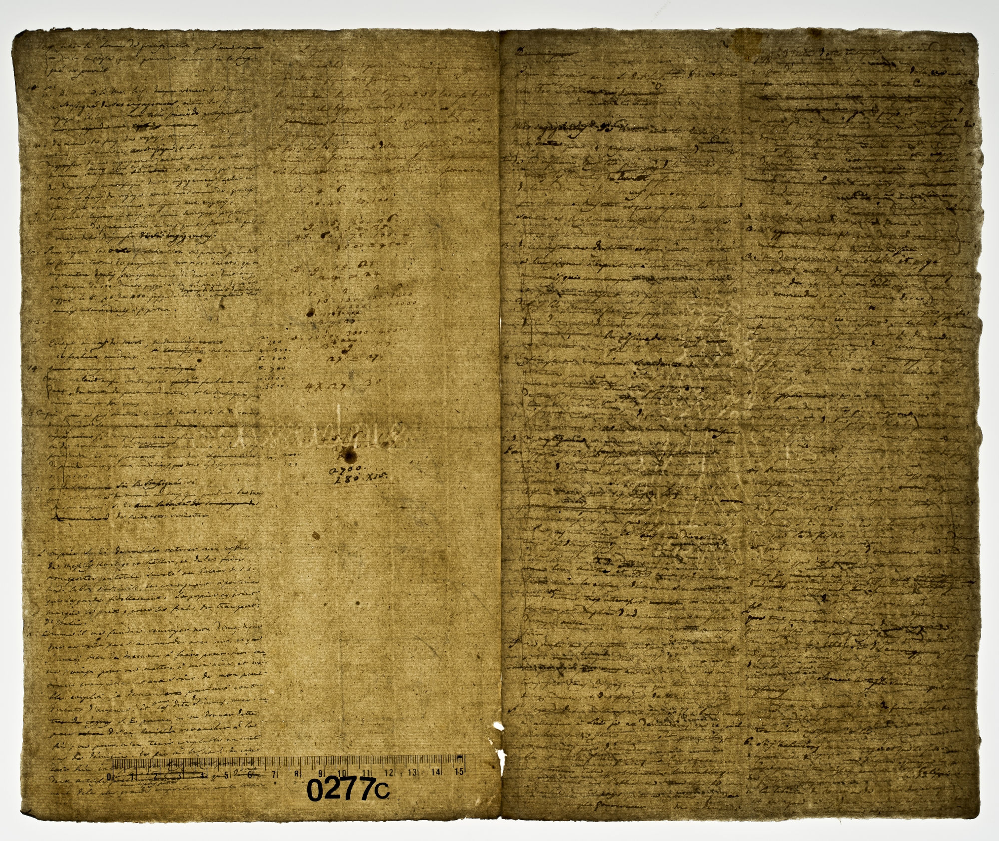 Pour convenir avec S. E. M. LeC. Fr. Prince Potocki sur les conditions du lesoussigne [!] [incipit]